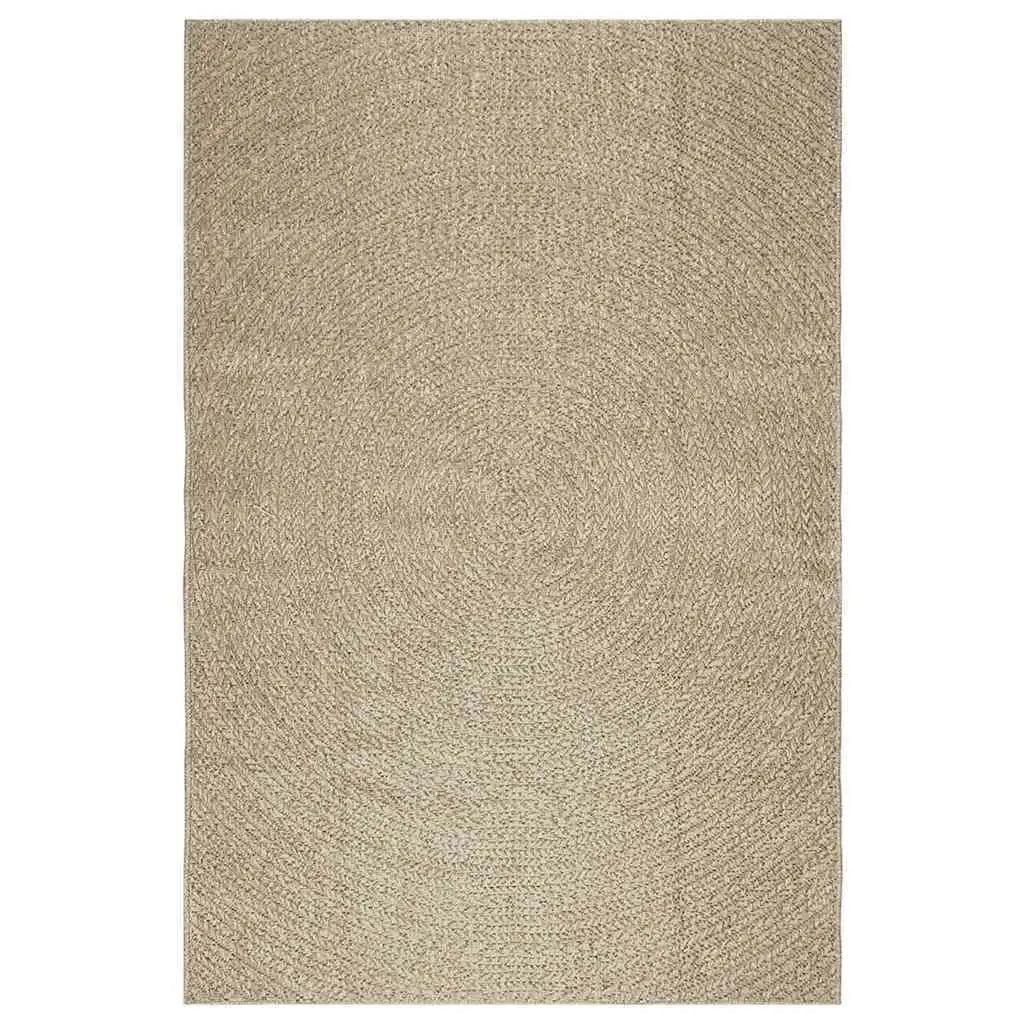 Beige Jute Look Rug 160x230 cm