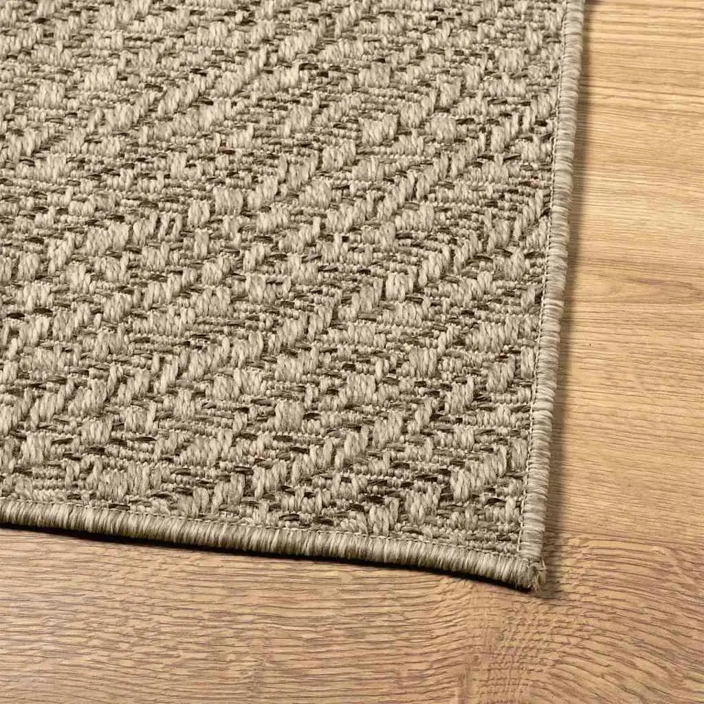 Beige Jute Look Rug 160x230 cm