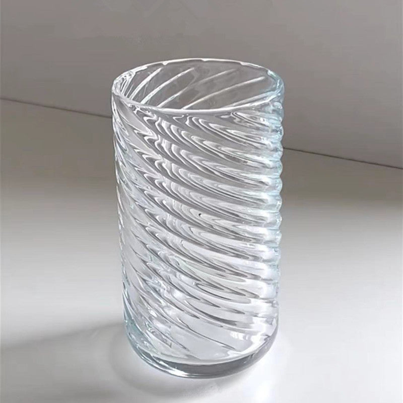 Spiral Glass Tumbler