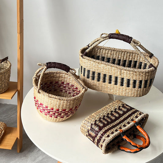 Woven Bolga Basket