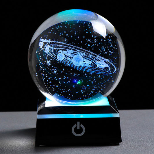 Solar System Crystal Ball Light