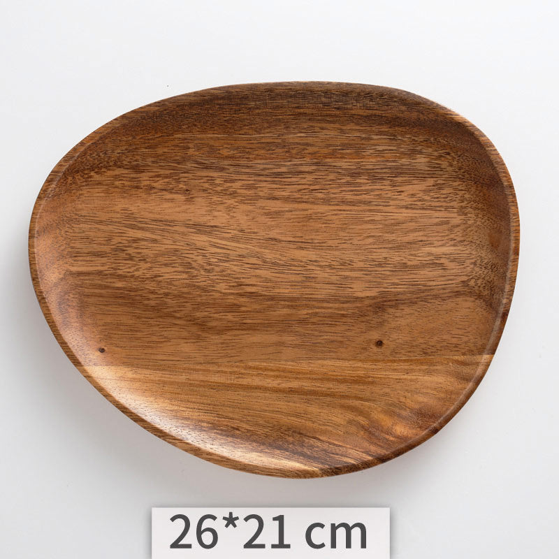 Acacia Wood Irregular Tray