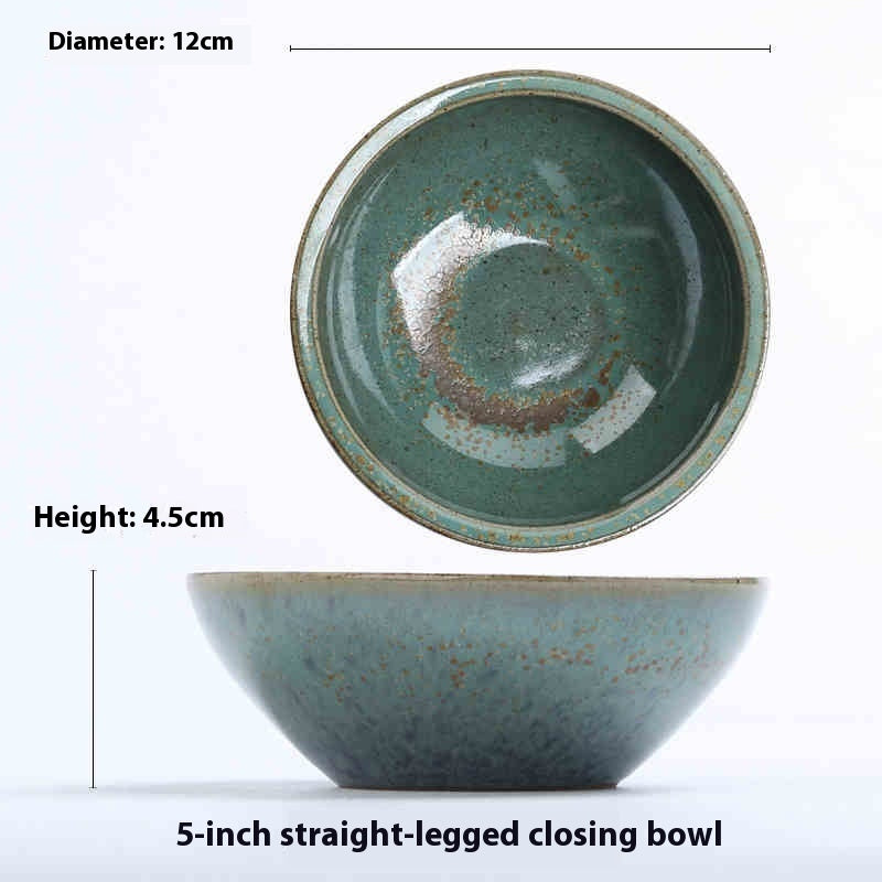 Aqua Series Ceramic Snack Bowl