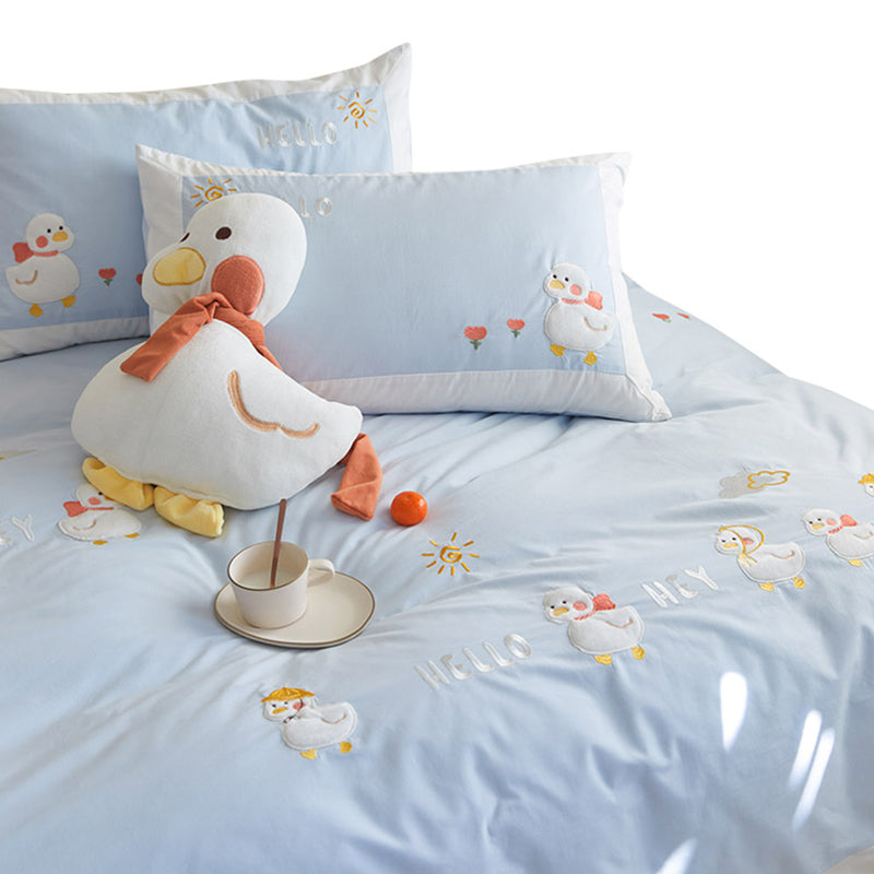 Ducklings Cotton 3 Piece Bedding Set