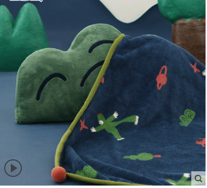 Nightwalking Fleece Pillow and Blanket Set