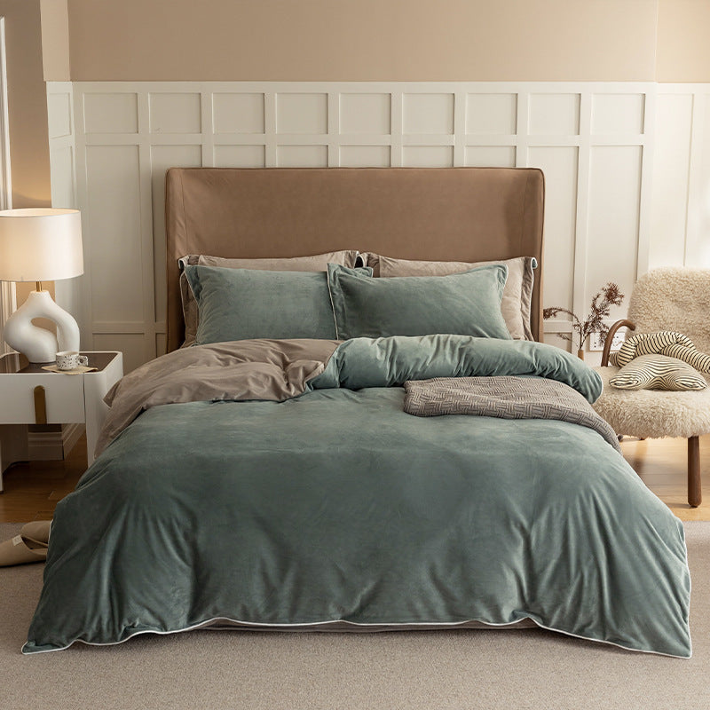 Winter Flannel Luxury Bedding Set