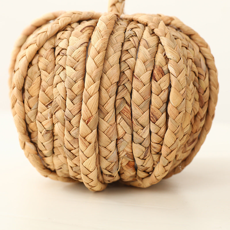 Hand-woven Pumpkin Ornaments