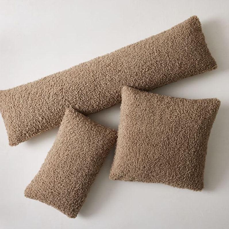 Boucle Bolster Large Cushion