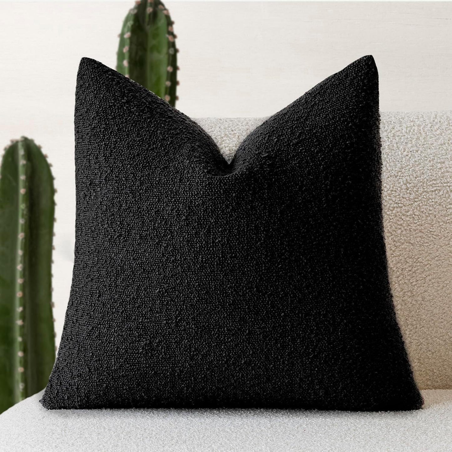 Boucle Textured Cushion Cover