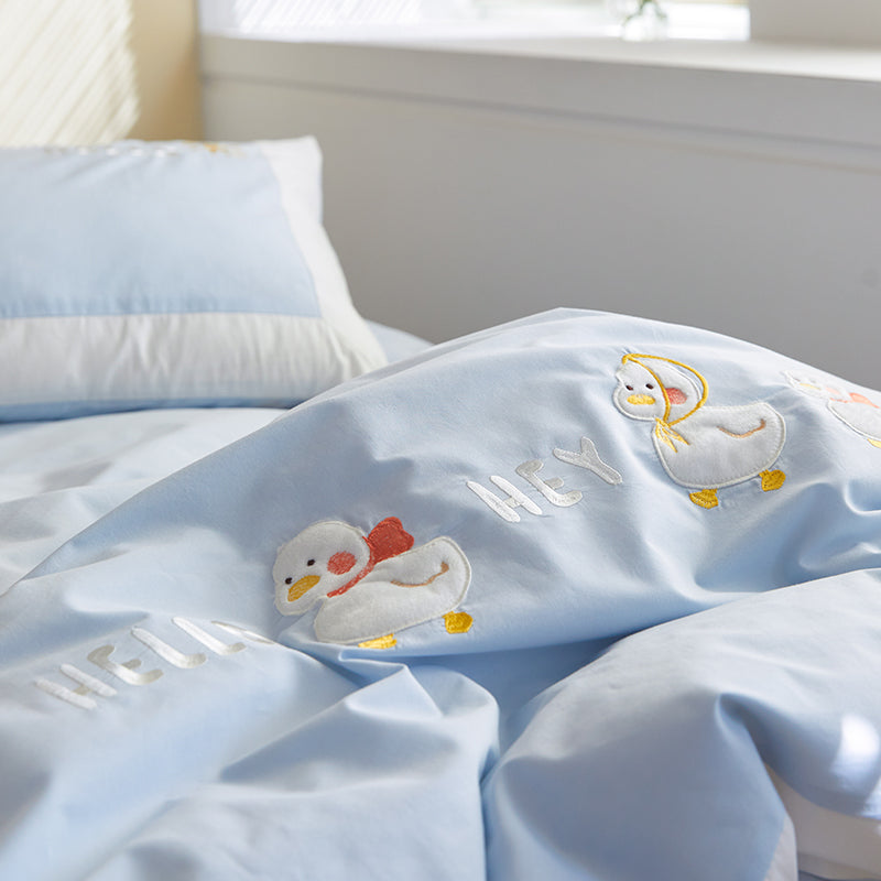 Ducklings Cotton 3 Piece Bedding Set