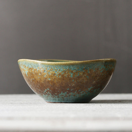 Aqua Series Ceramic Snack Bowl