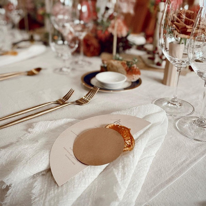 Organic Cotton And Linen Blend Napkins