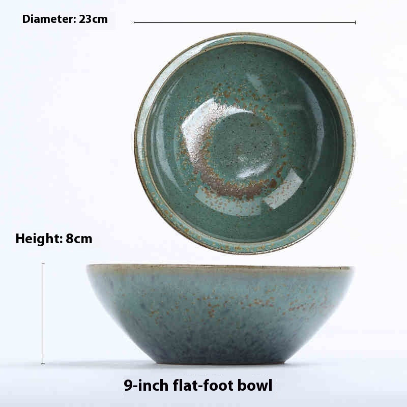 Aqua Series Ceramic Snack Bowl