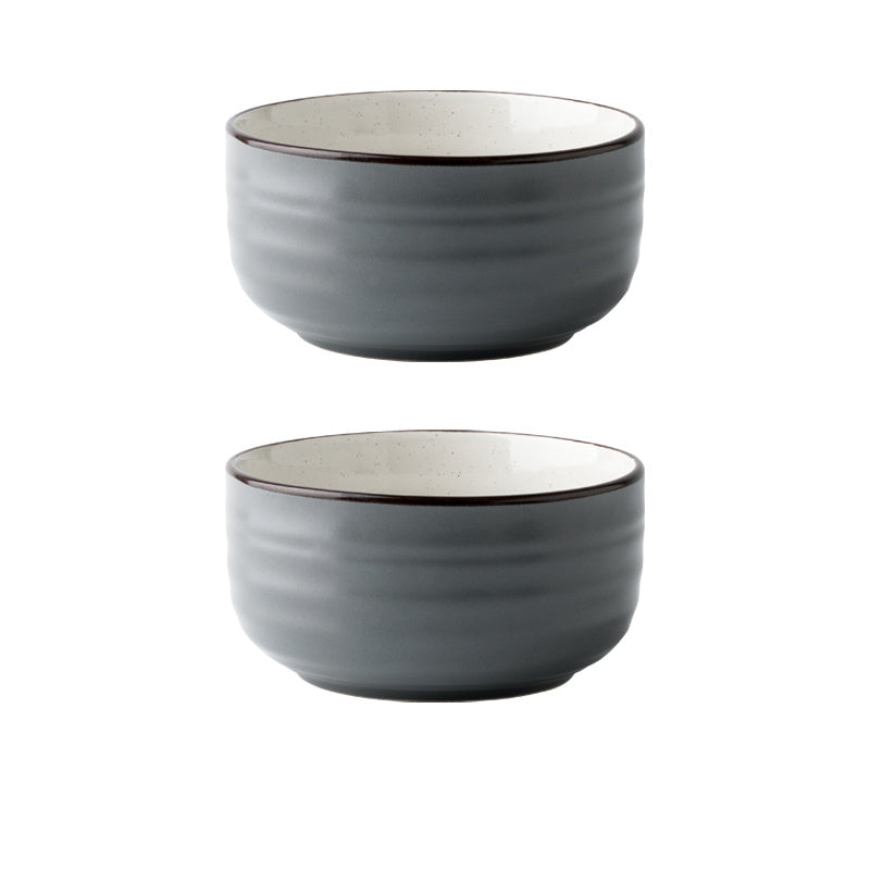 Minimalist Line Ceramic Bowls