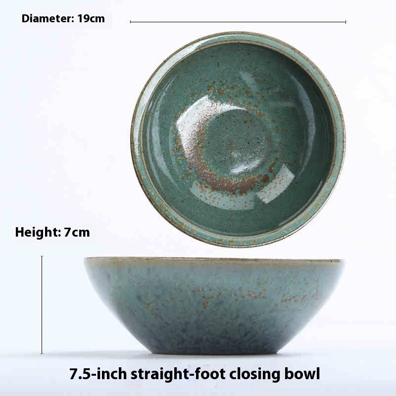 Aqua Series Ceramic Snack Bowl