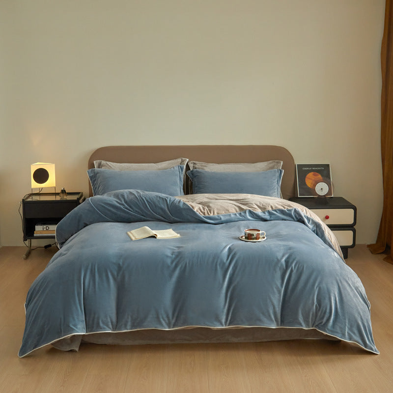 Winter Flannel Luxury Bedding Set