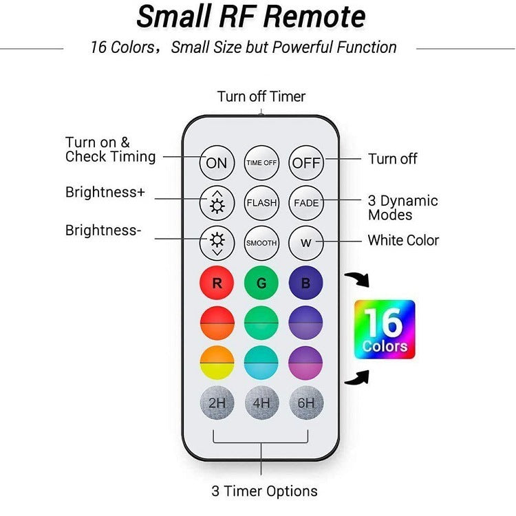 LED Waterproof Floating Ball Light With Remote Control