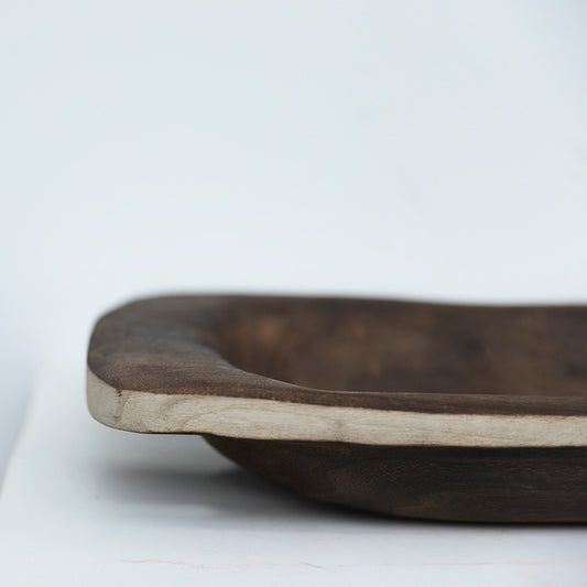 Wooden Dough Bowl