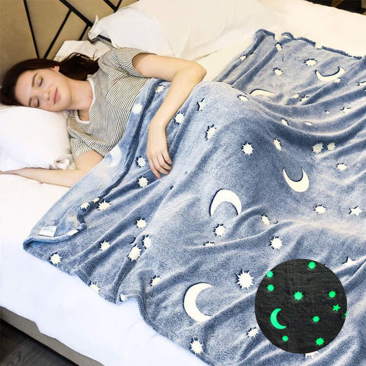 Glow In The Dark Fleece Blanket