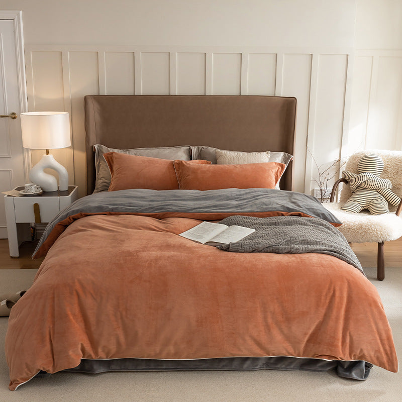 Winter Flannel Luxury Bedding Set