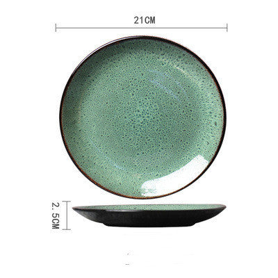 Deep Sea Green Ceramic Dinnerware Set