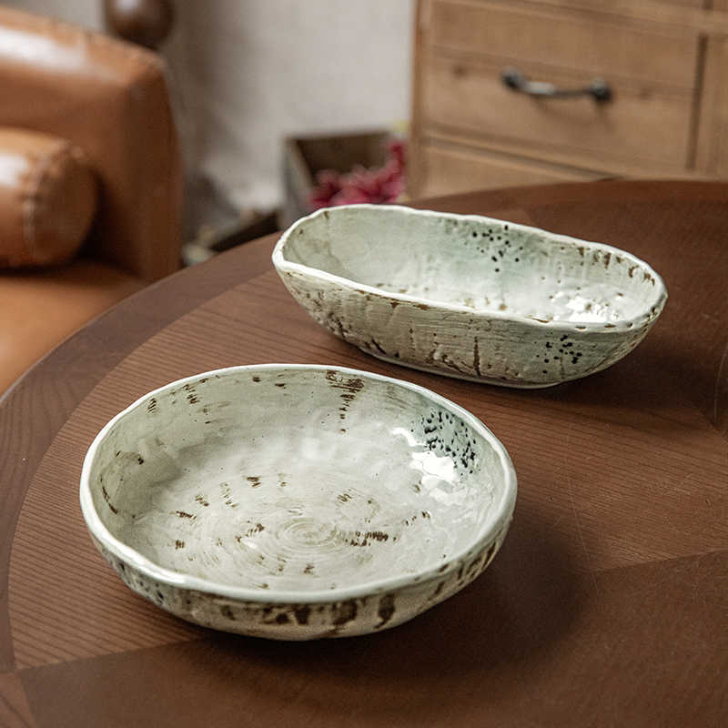 Distressed Stoneware Bowl